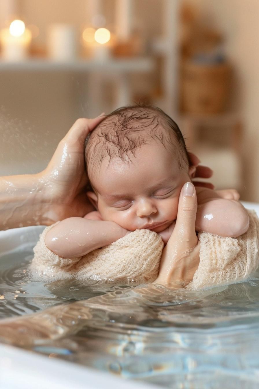 Thérapeutique bain bébé